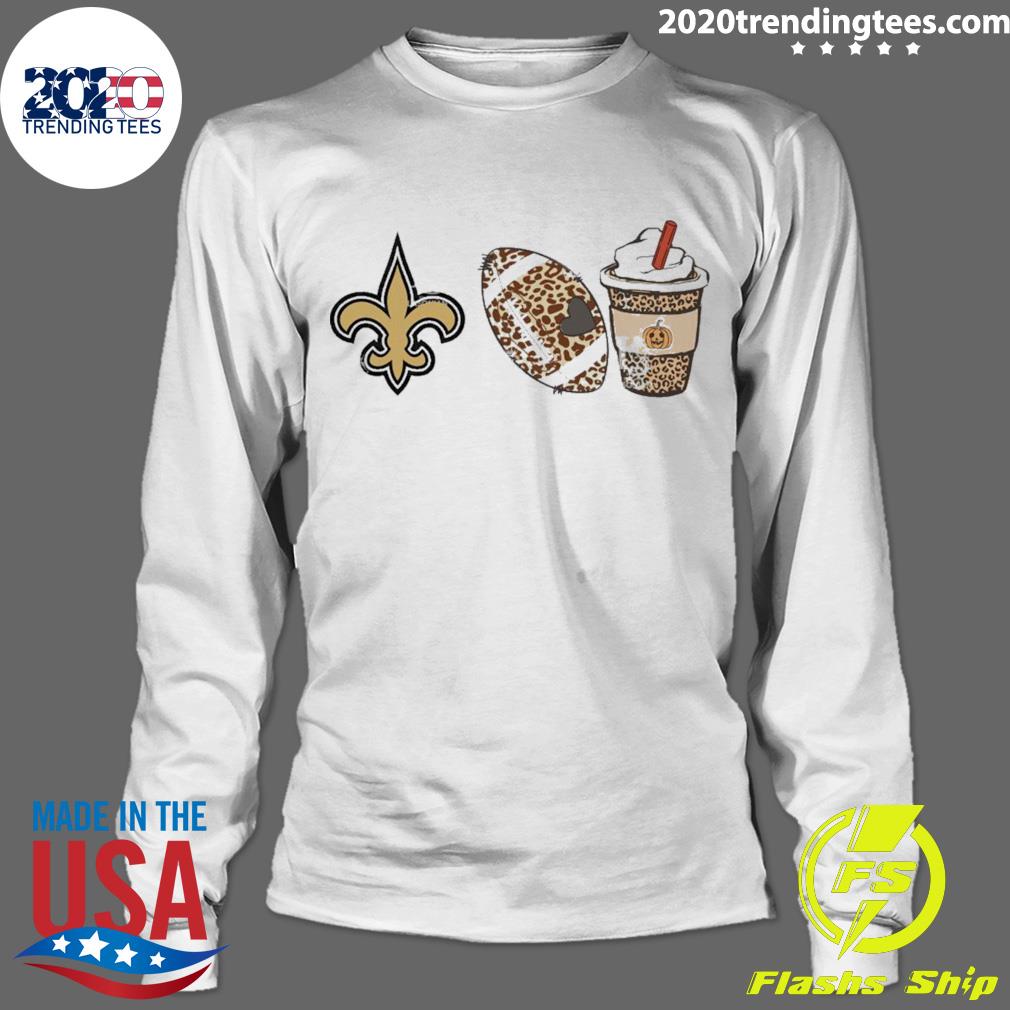 New Orleans Saints fall season leopard shirt, hoodie, sweater, long sleeve  and tank top