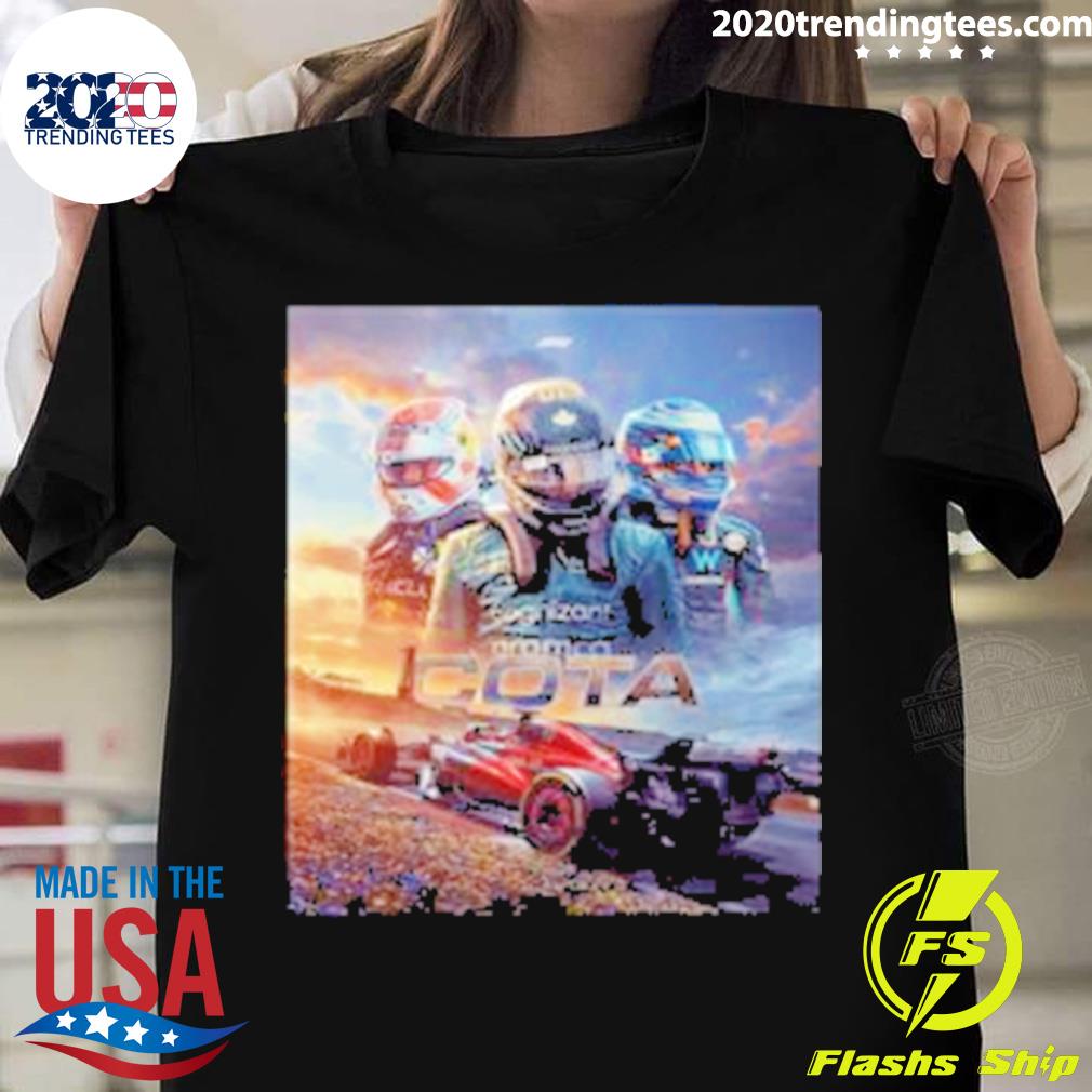 Official new Poster For F1 Race Week United States Gp T-shirt