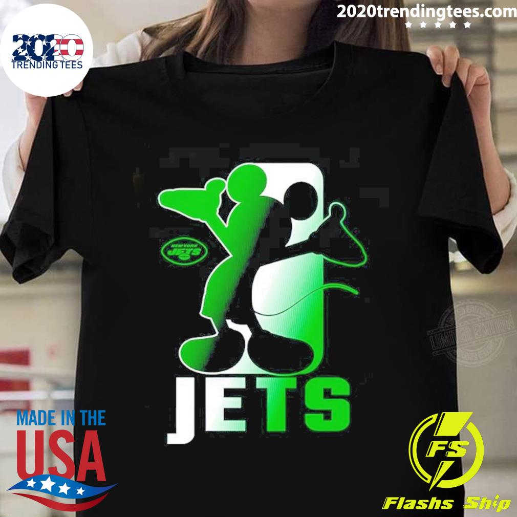 Official new York Jets Mickey Mouse Disney T-shirt