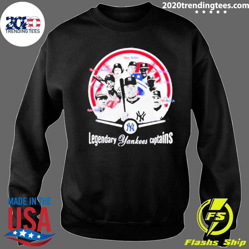 The captain's legends New York Yankees shirt, hoodie, sweater, long sleeve  and tank top