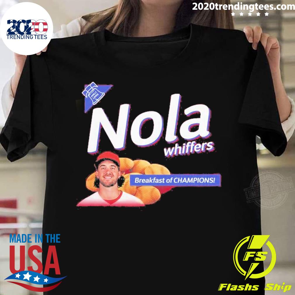 Nola Whiffers Aaron Nola Breakfast Of Champions Shirt, hoodie, sweater and  long sleeve