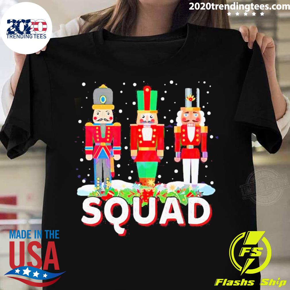 Official nutcracker Squad Christmas T-shirt