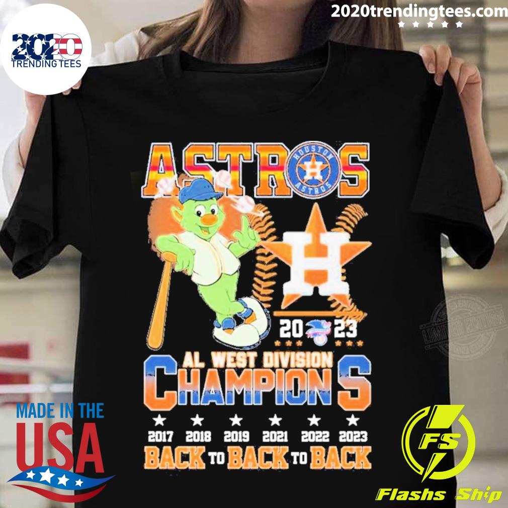 Houston Astros Back To Back 2018 T Shirt -  - Cheap Tees