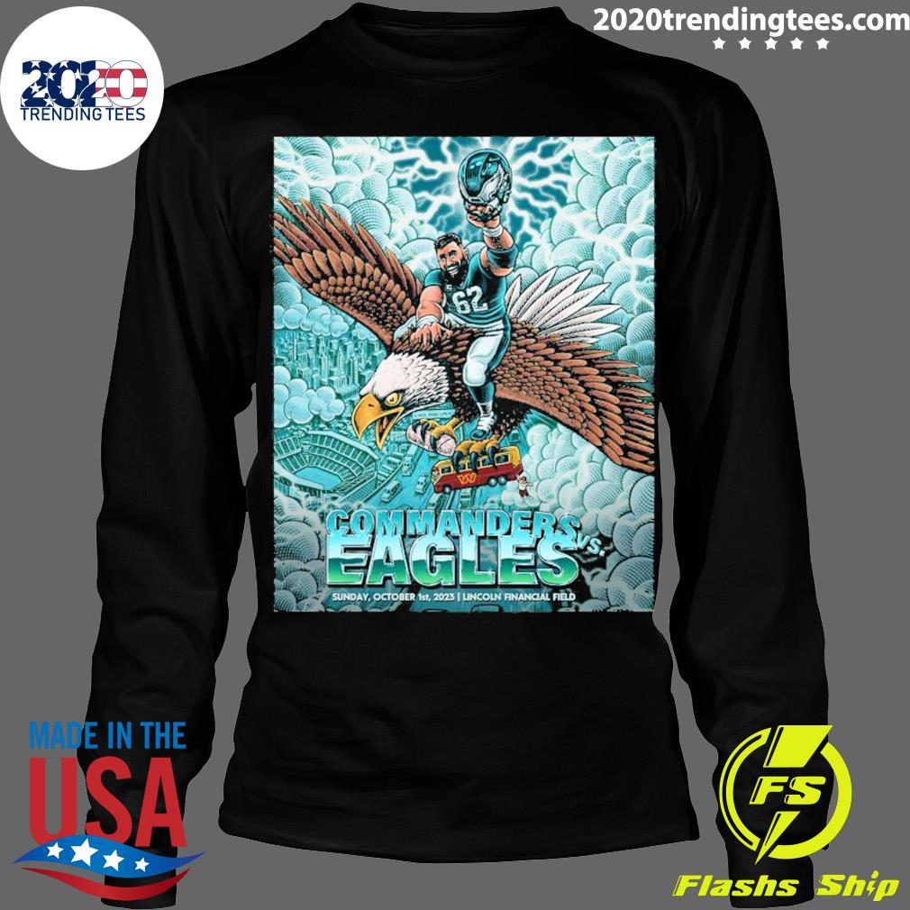 Philadelphia Eagles vs. Washington Commanders sunday october 1st 2023  shirt, hoodie, sweater, long sleeve and tank top