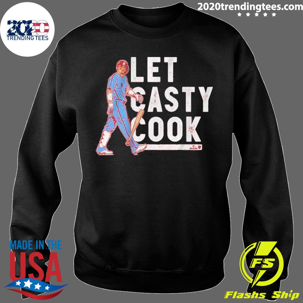 Philadelphia Phillies Nick Castellanos Let Casty Cook T Shirt