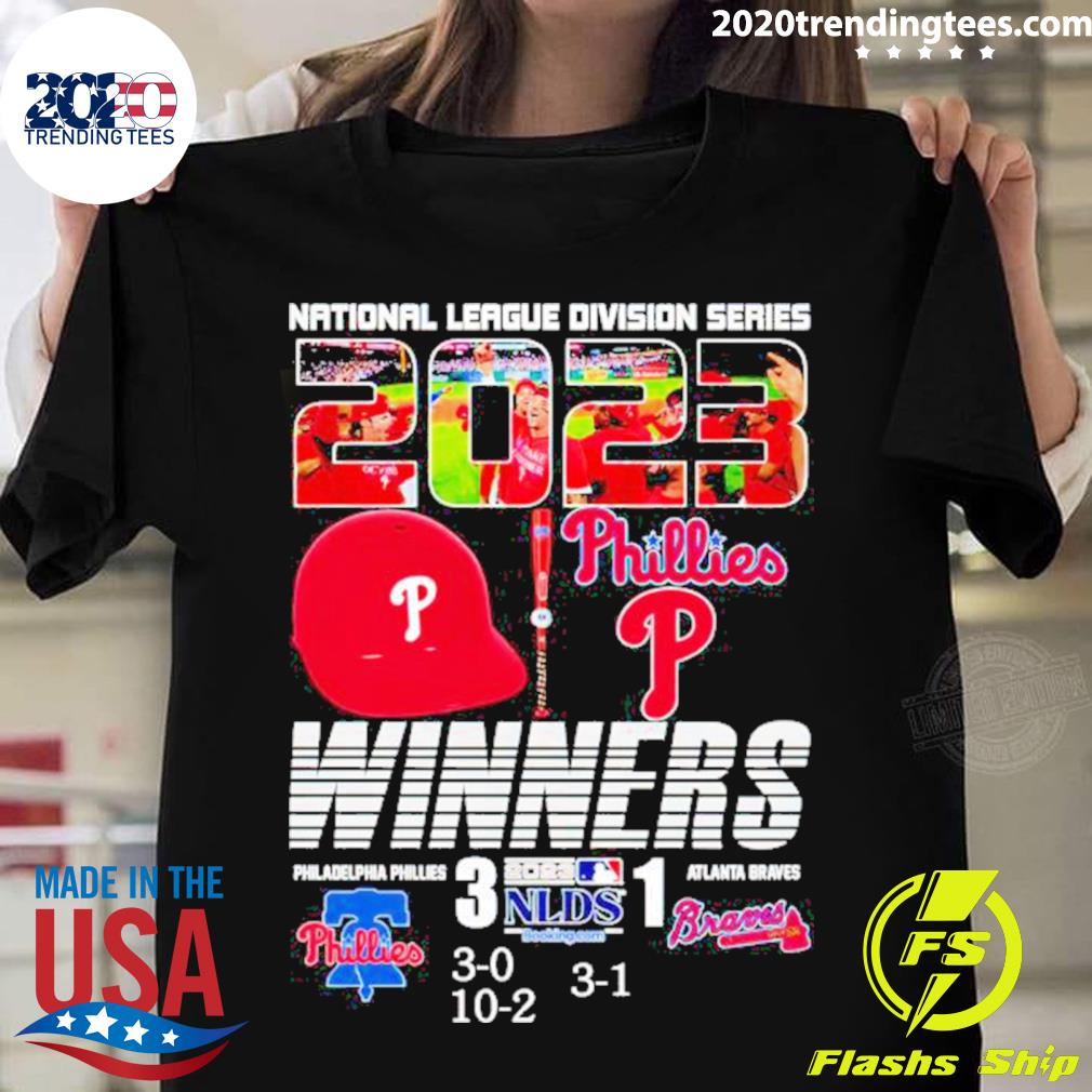 National league division series winners Philadelphia Phillies vs Atlanta  Braves shirt, hoodie, sweater, long sleeve and tank top