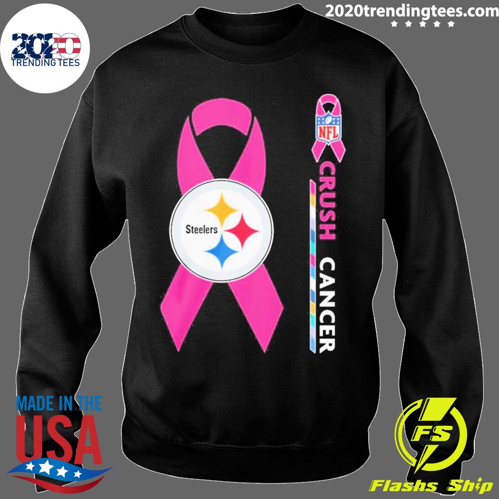 Pittsburgh Steelers Crush Cancer shirt t-shirt by To-Tee Clothing