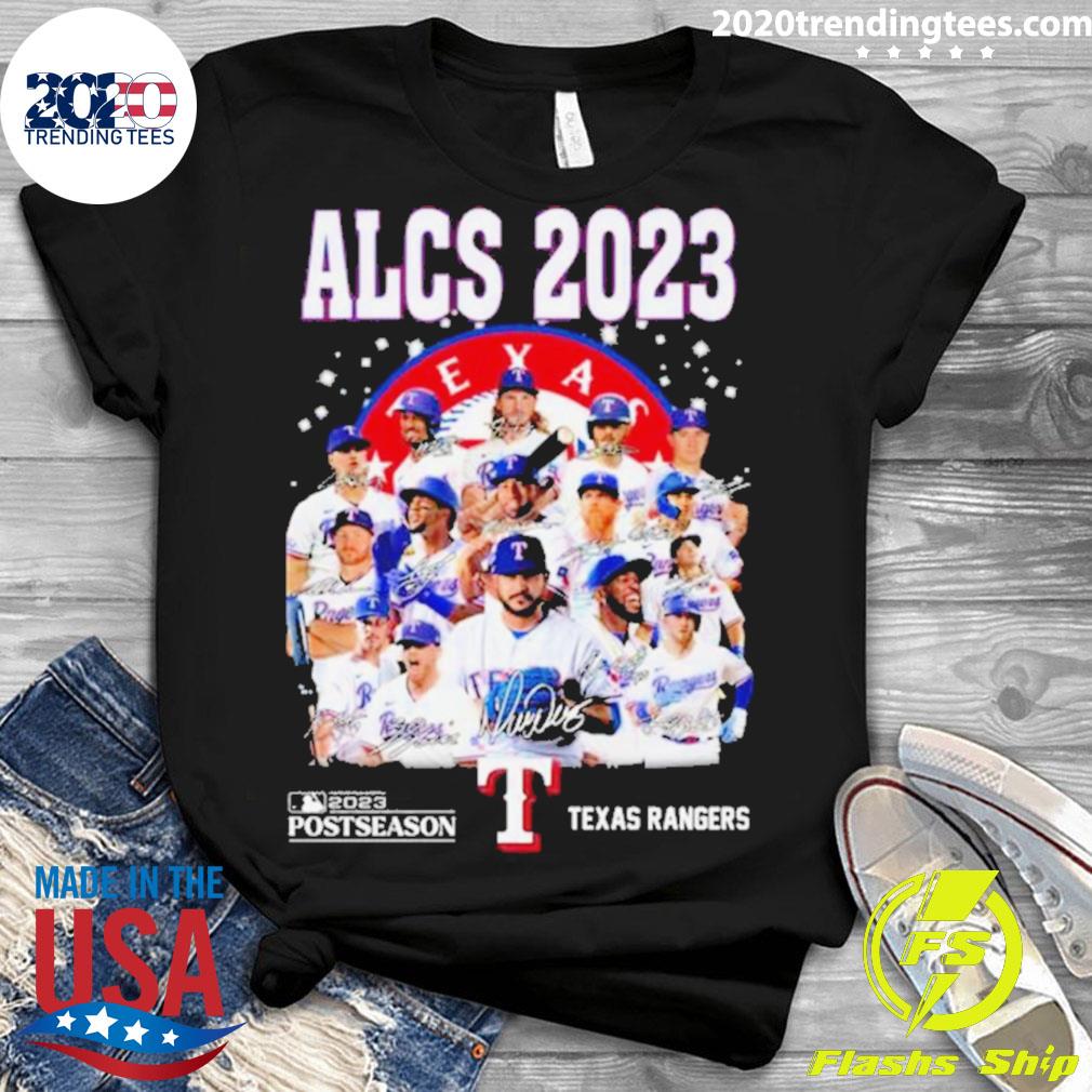 Official Alcs 2023 Texas Rangers Postseason Unisex T-shirt