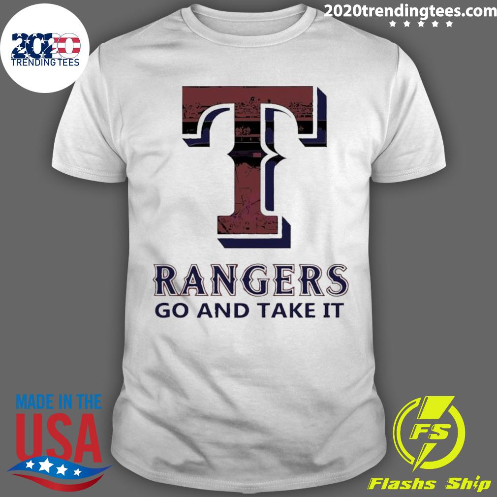 Official rangers Go And Take It T-shirt