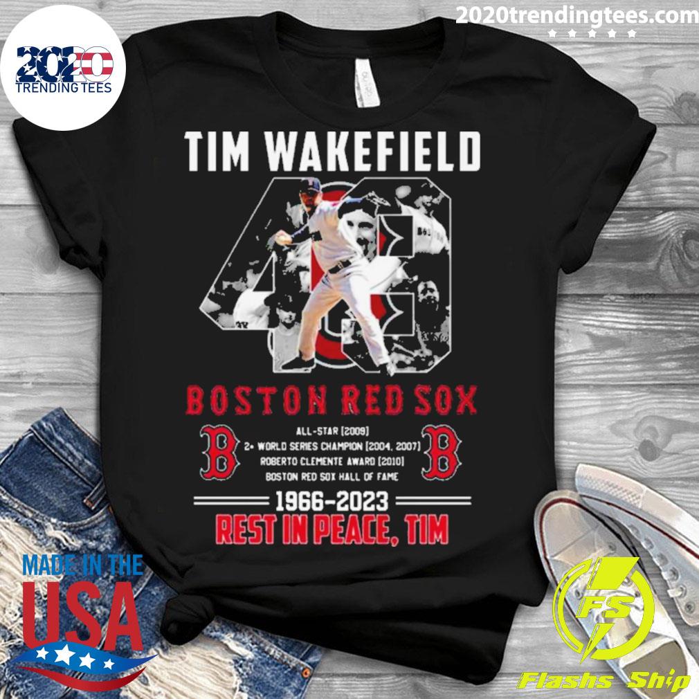 Official Rip tim wakefield 49 legend Boston red sox 2023 T-shirt