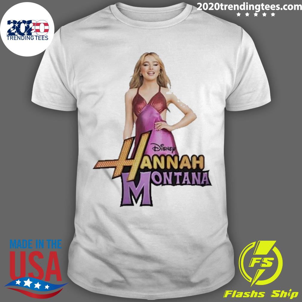 Official sabrina Carpenter Hannah Montana T-shirt