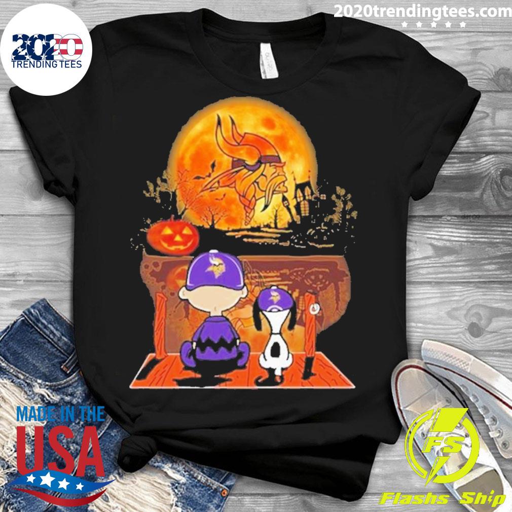 Snoopy Trick Or Treat Halloween Minnesota Vikings 2023 T-shirt, hoodie,  sweater, long sleeve and tank top