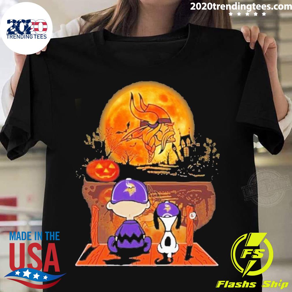 Snoopy Trick Or Treat Halloween Minnesota Vikings 2023 T-shirt, hoodie,  sweater, long sleeve and tank top