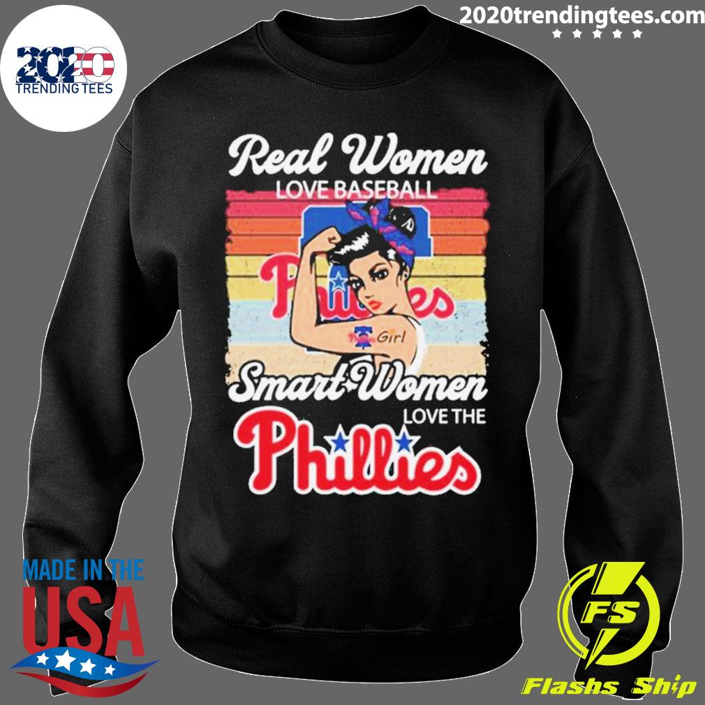Real Women Love Baseball Smart Women Love Philadelphia Phillies Players  Team 2023 Signatures T-shirt,Sweater, Hoodie, And Long Sleeved, Ladies,  Tank Top