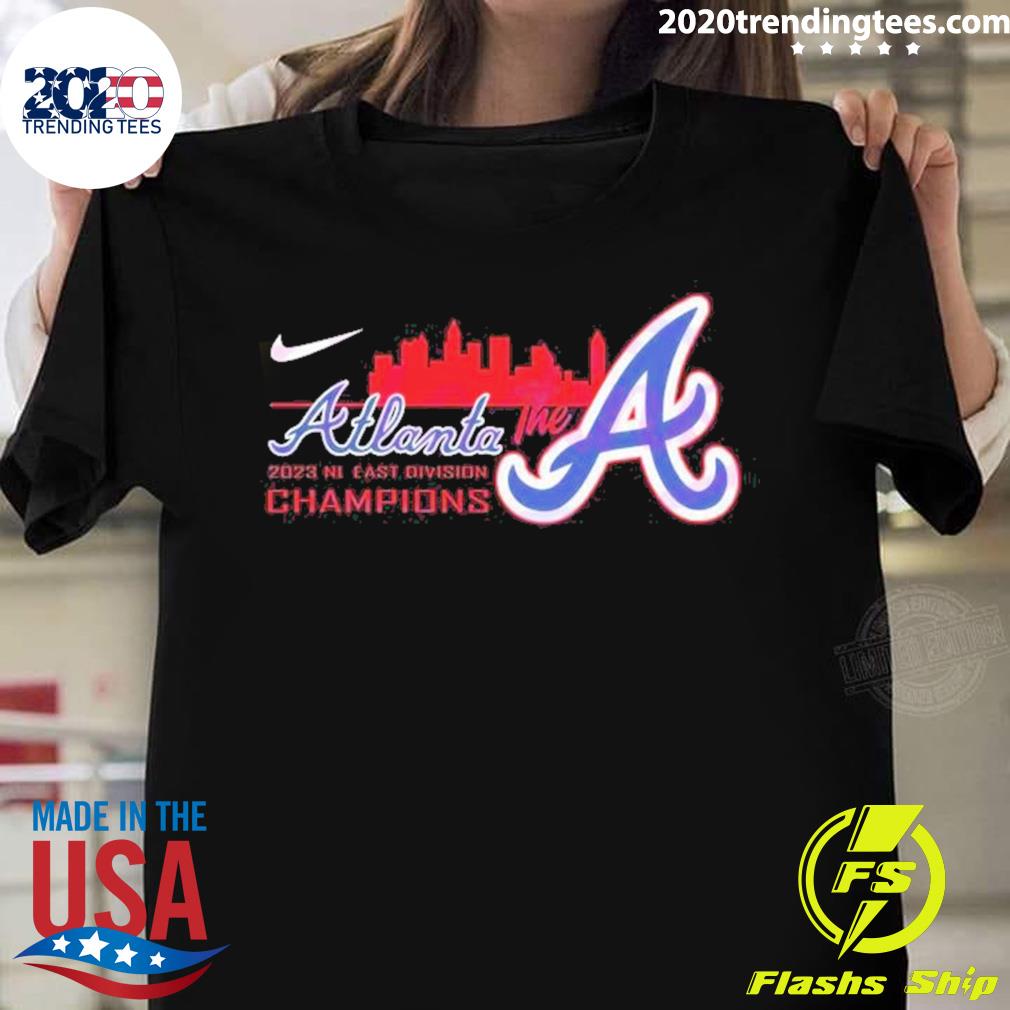 The Atlanta Braves Are 2023 Nl East Champions T-Shirt - Teeducks