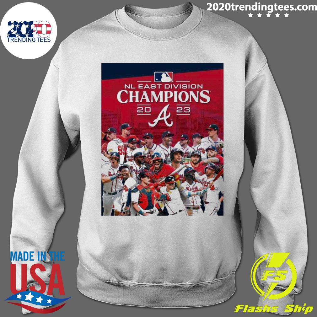 Atlanta Braves 2022 NL East Division Champions the east is ours shirt,  hoodie, sweater and v-neck t-shirt