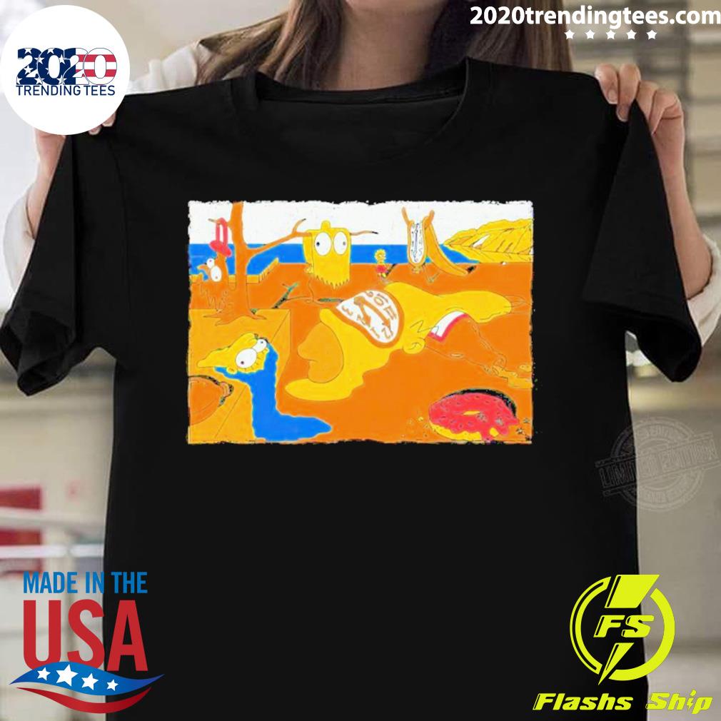 Official the Simpsons Melting T-shirt