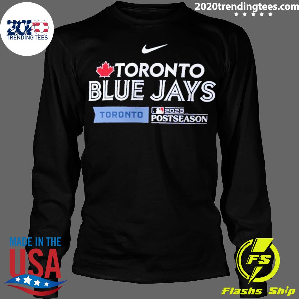 Official toronto Blue Jays 2023 Postseason Collection Dugout T