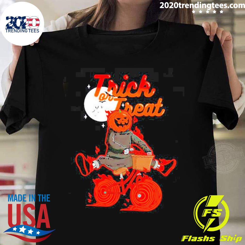 Official trick Or Treat A Spooktacular Halloween Ride T-shirt