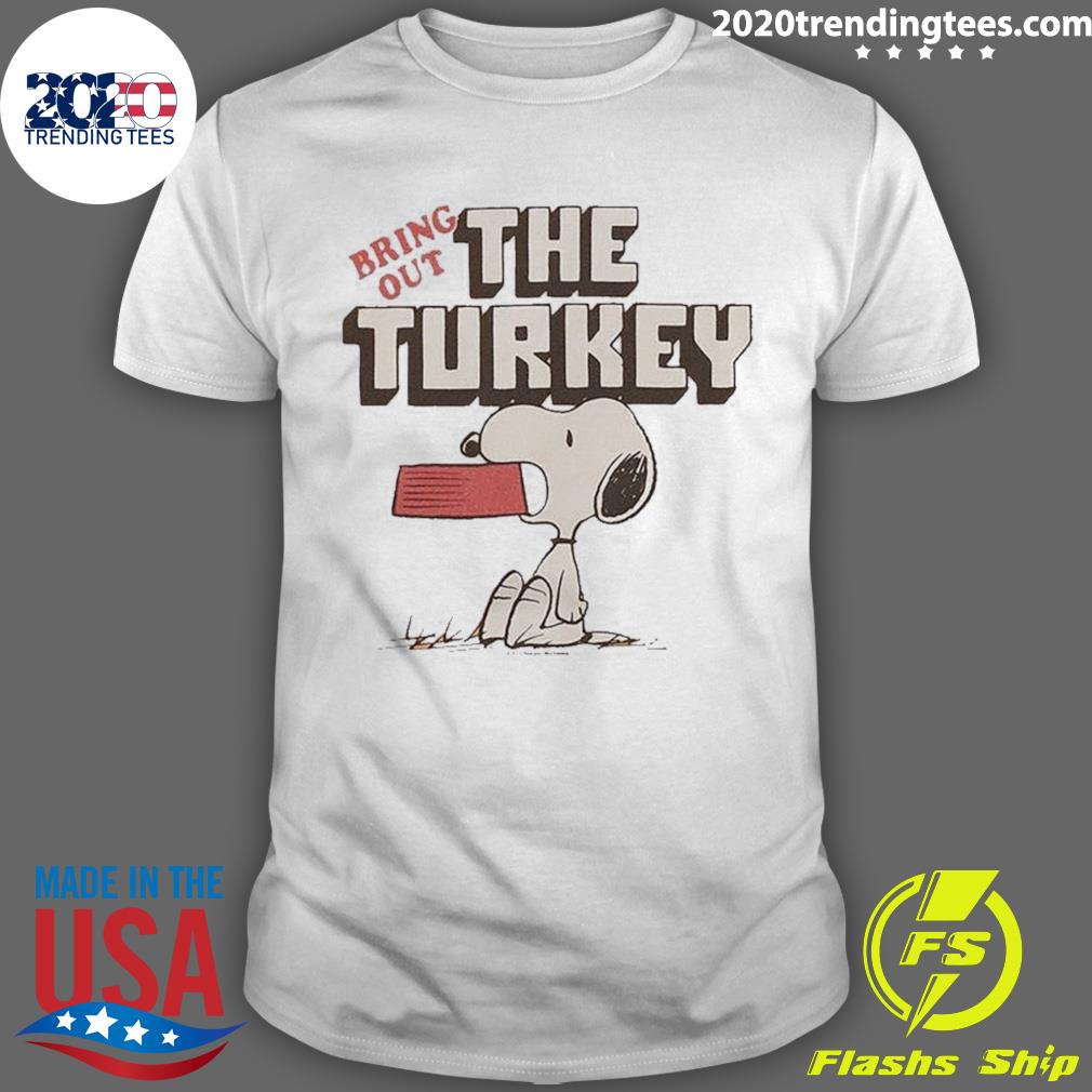 Peanuts Snoopy Bring Out The Turkey T-shirt