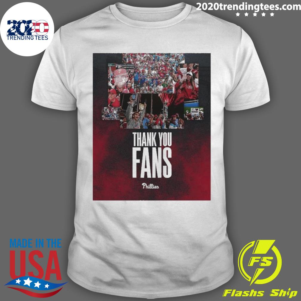 Phillies Thank You Fans T-shirt