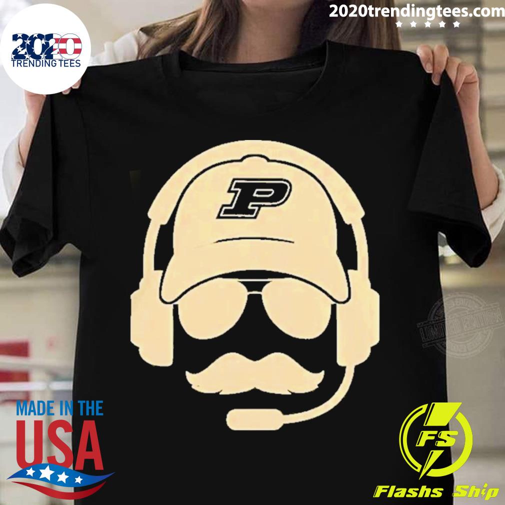 Purdue Football Joe Tiller Coach T-shirt