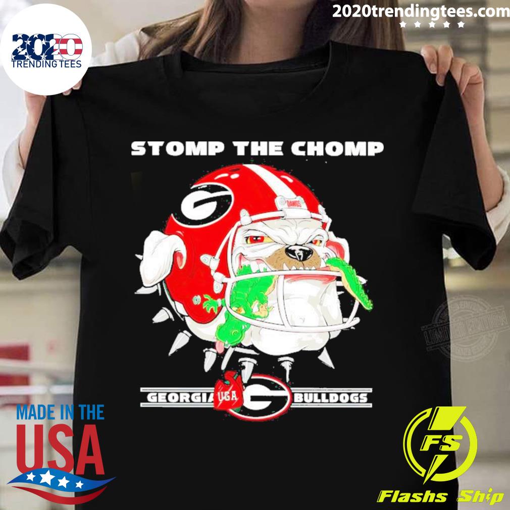 Stomp The Chomp Georgia Bulldogs T-shirt