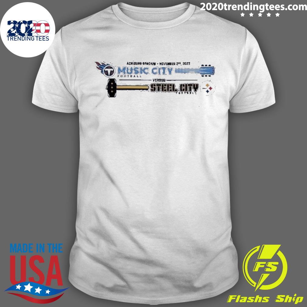 Tennessee Titans Vs Pittsburgh Steelers Acrisure Stadium November 2nd, 2023 T-shirt