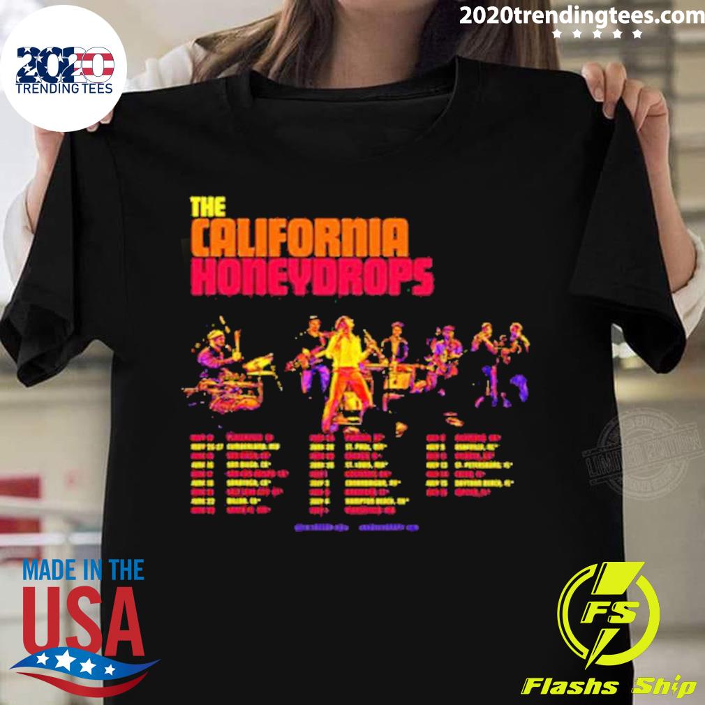 The California Honeydrops Tour 2023 T-shirt