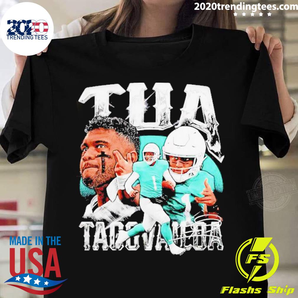 Tua Tagovailoa Miami Dolphins Arm Strength Signature T-shirt