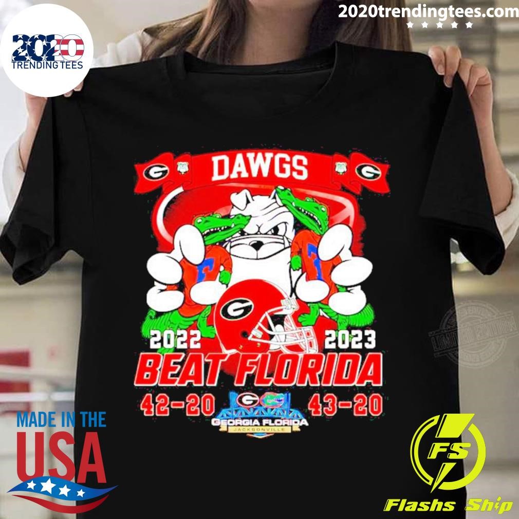 Best Dawgs Beat Florida Georgia Vs Florida Jacksonville Shirt