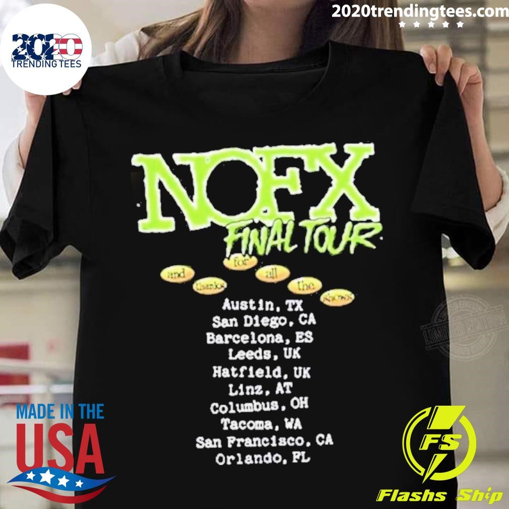 Big Cream Tour Nofx T-shirt