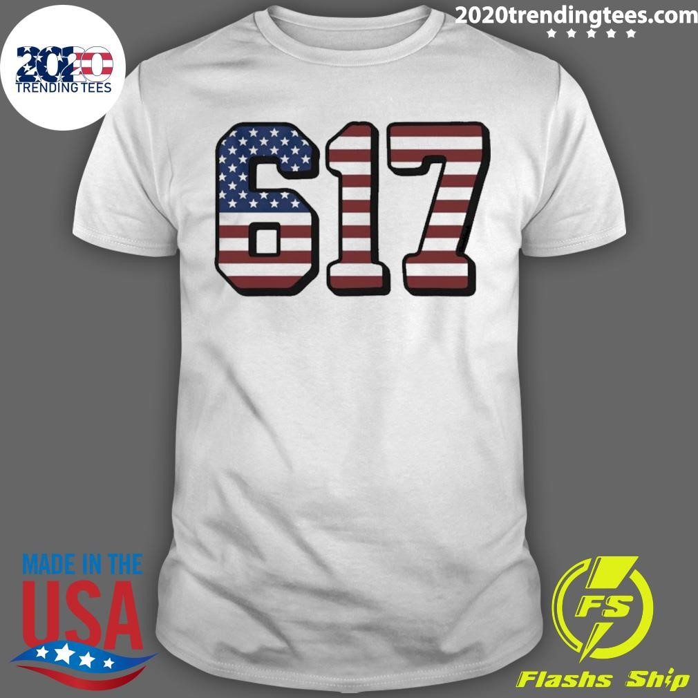 Boston 617 Usa T-shirt