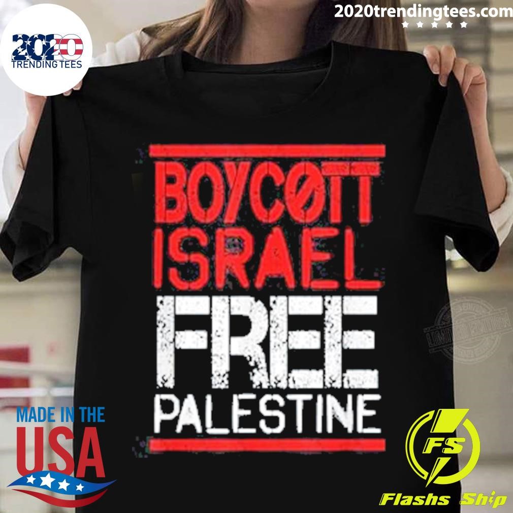 Boycott Israel Free Palestine T-shirt