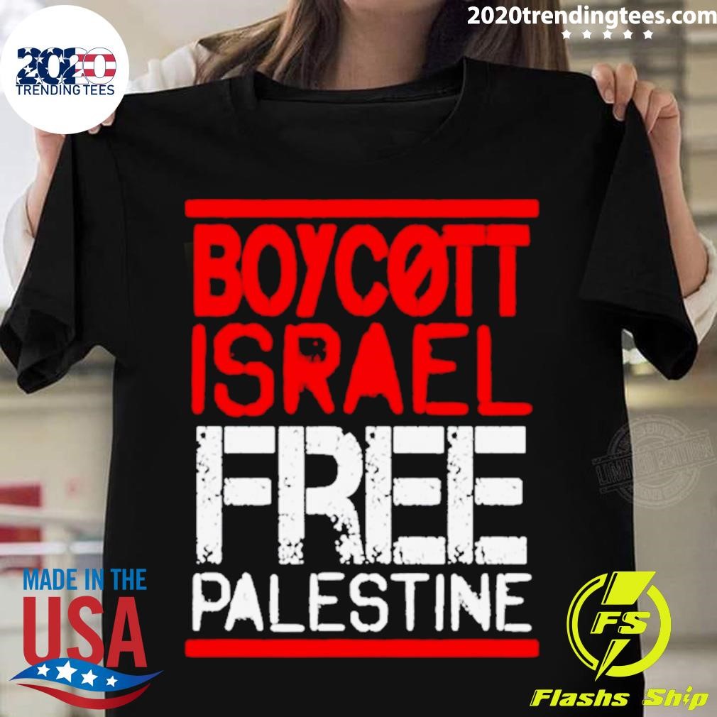 Boycott Isreal Free Palestine T-shirt