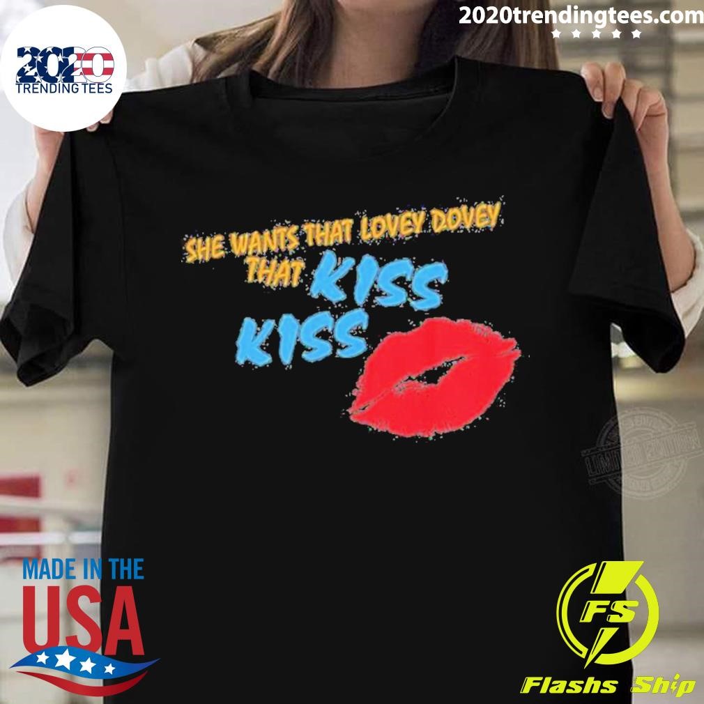 Chris Brown Kiss Kiss Lovey Dovey T-shirt