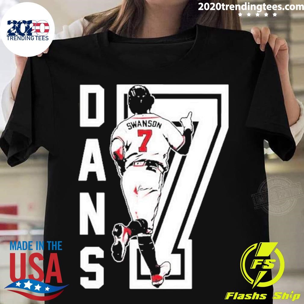 Dansby Swanson Number 7 T-shirt