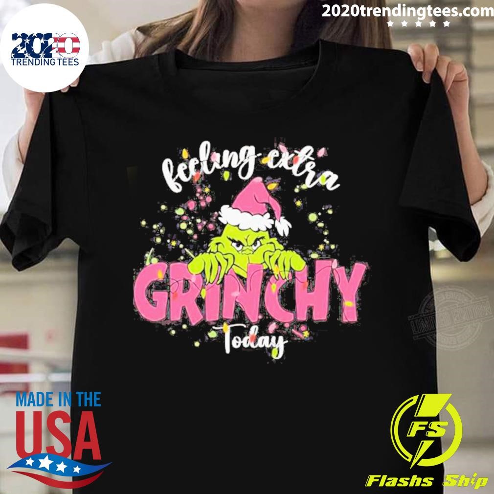 Feeling Extra Grinchy Christmas T-shirt