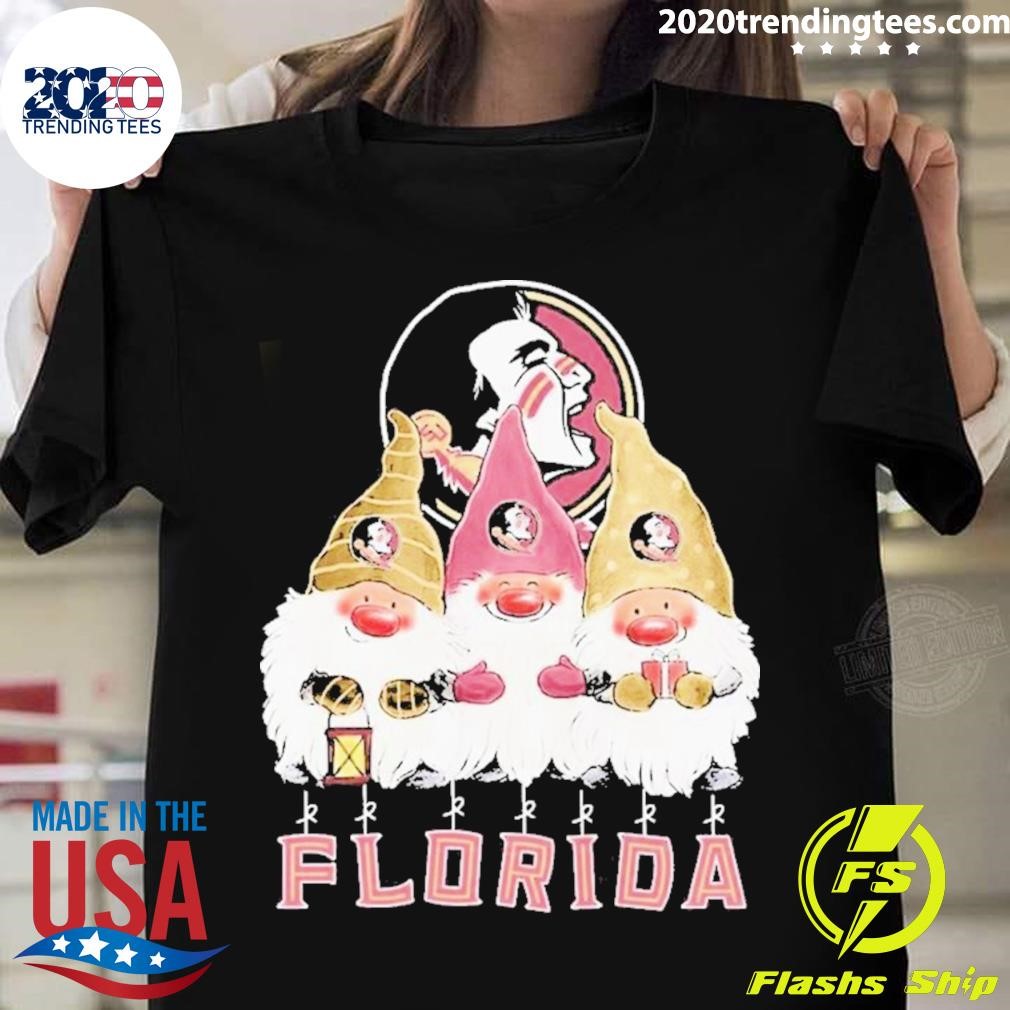Florida State Seminoles X Gnome Christmas T-shirt