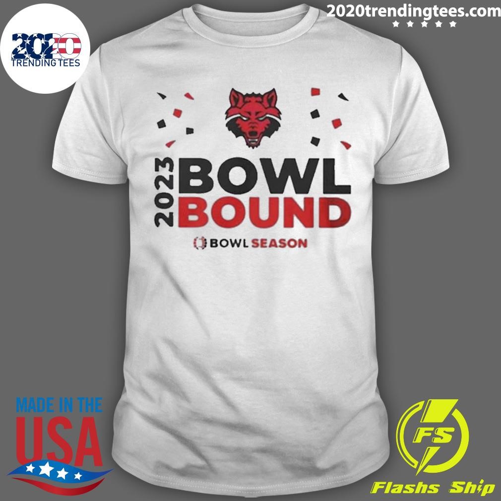 Funny Arkansas State Red Wolves Bowl Bound 2023 T-shirt