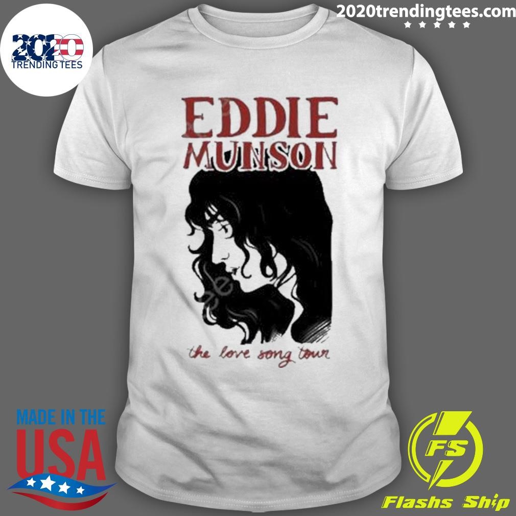 Funny Eddie Munson The Love Song Tour T-shirt