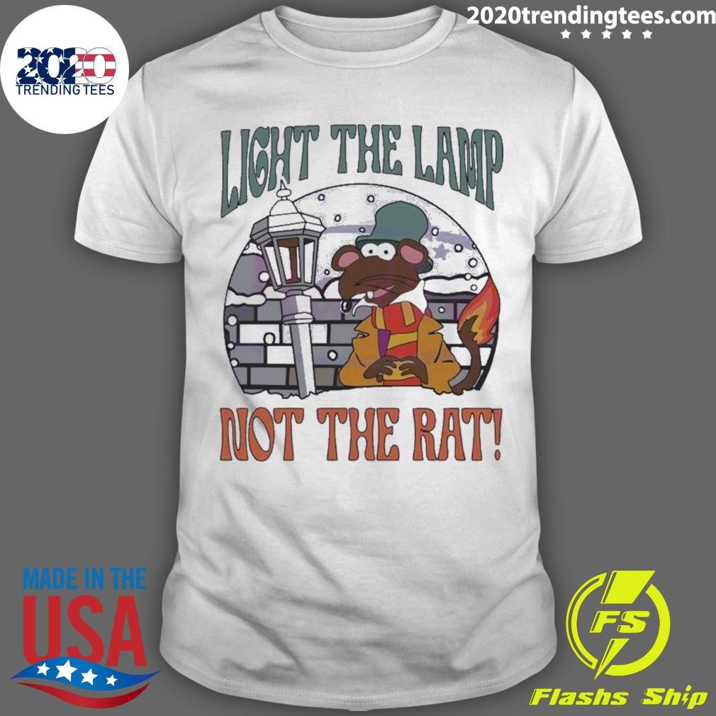 Funny Rizzo Light The Lamp Not The Rat T-shirt