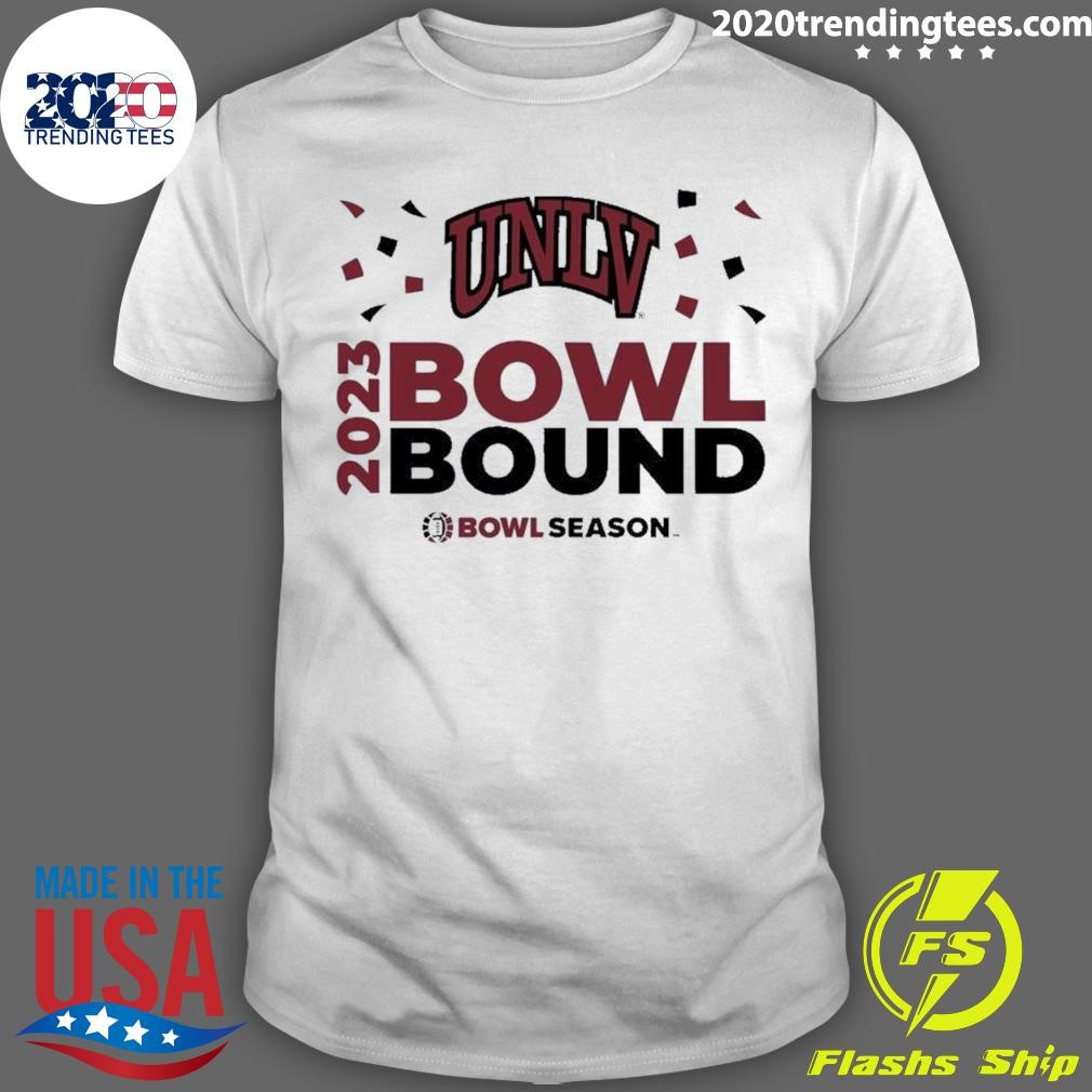 Funny UNLV Rebels 2023 Bowl Season Bound T-shirt