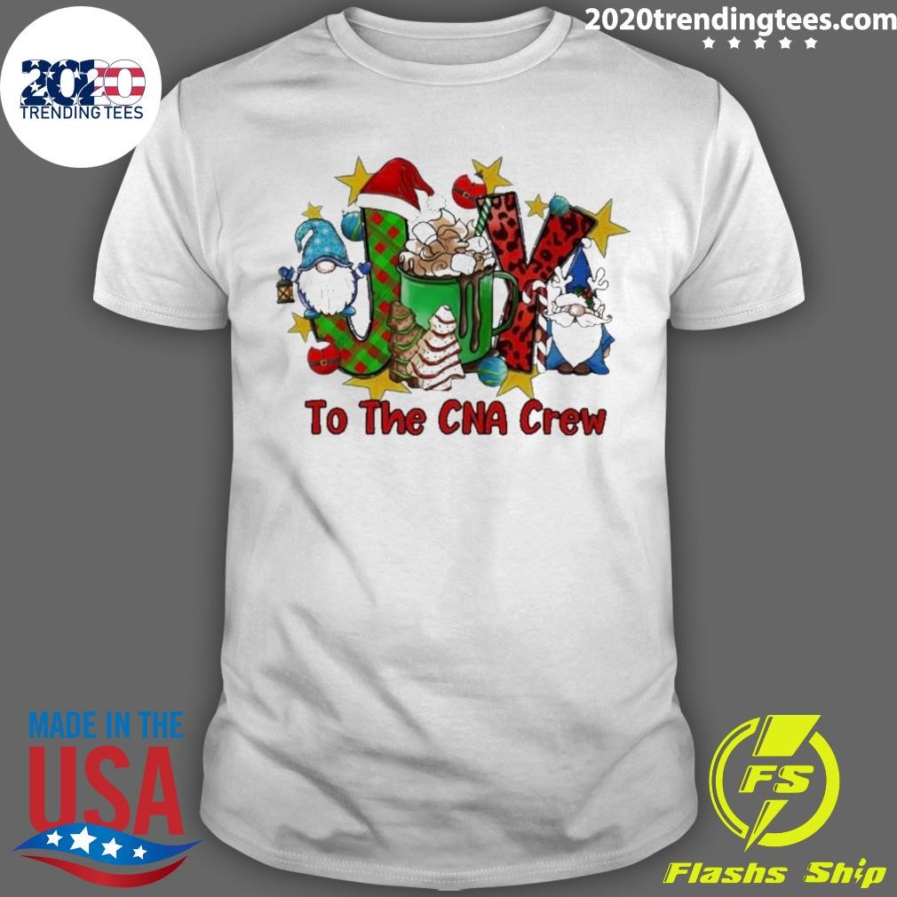 Gnome To The Cna Crew Merry Christmas T-shirt