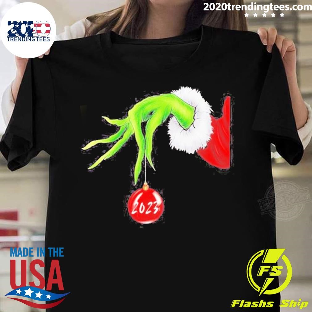Grinch Christmas ornaments 2023 T-shirt