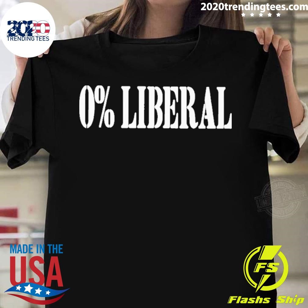 Gunther Eagleman Wearing O% Liberal T-shirt