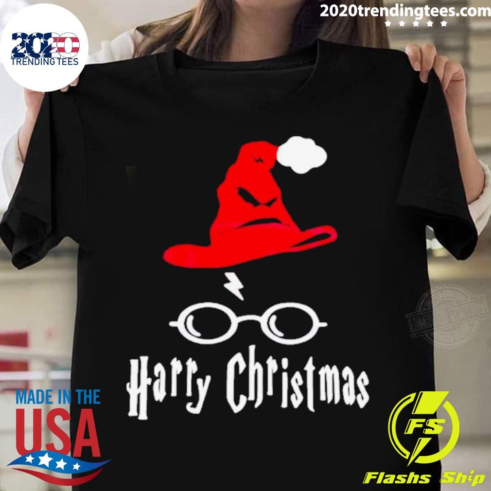 Harry Potter Christmas Hogwarts School T-shirt