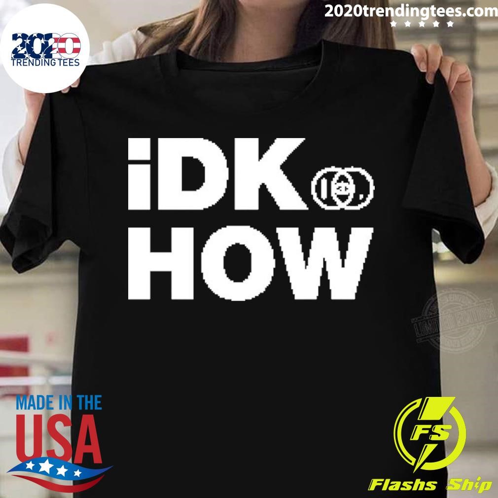 Idk How Color Bars Knitted T-shirt