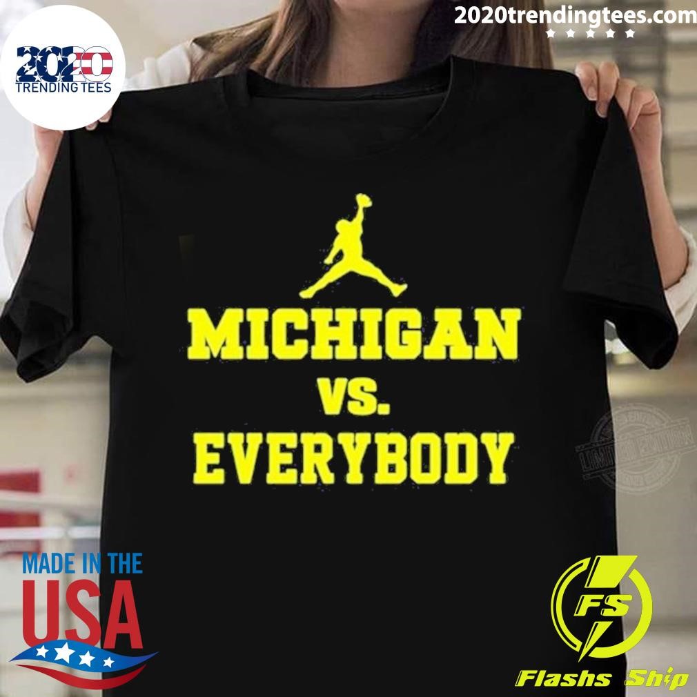 Jordan Michigan Vs Everybody T-shirt