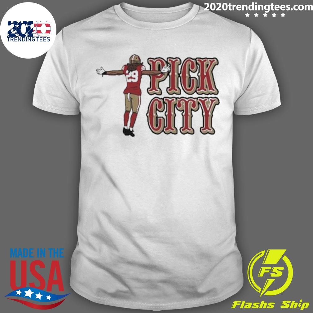Kansas City Chiefs number 29 Eric Berry Pick City T-shirt